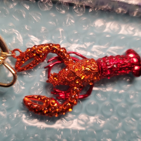 Betsey Johnson Lobster Bag Charm - Picture 12 of 12